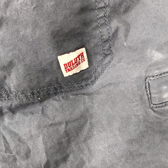 Duluth Trading Mens Gray Shorts Size 32 CB-00 - Picture 5 of 5